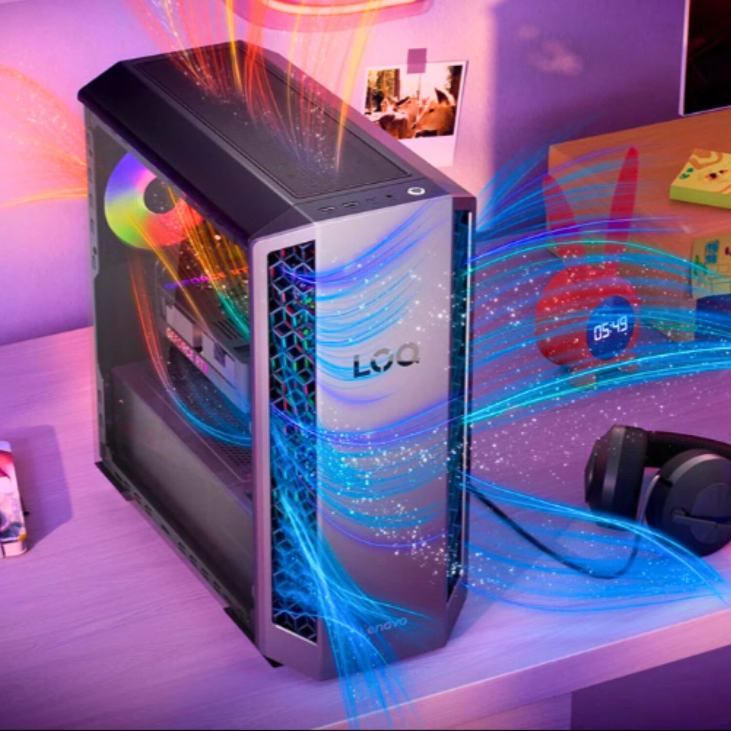 Torre Gaming Loq Gen 10 Amd Ryzen 7 32gb Ram 1tb Ssd Rtx 5060 image number 5.0
