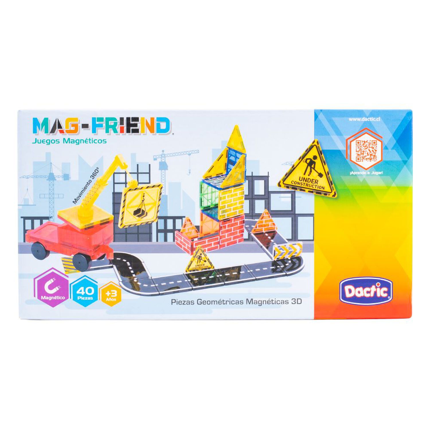 Pieza Geom&eacute;trica Magn&eacute;tica 3d 40u Mag-friend image number 4.0