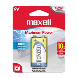 Bater&iacute;a 9v Maxell Alcalina