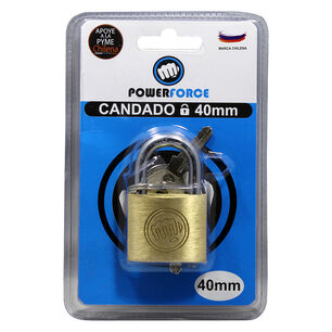 Candado De 40mm. Cuerpo De Bronce Macizo
