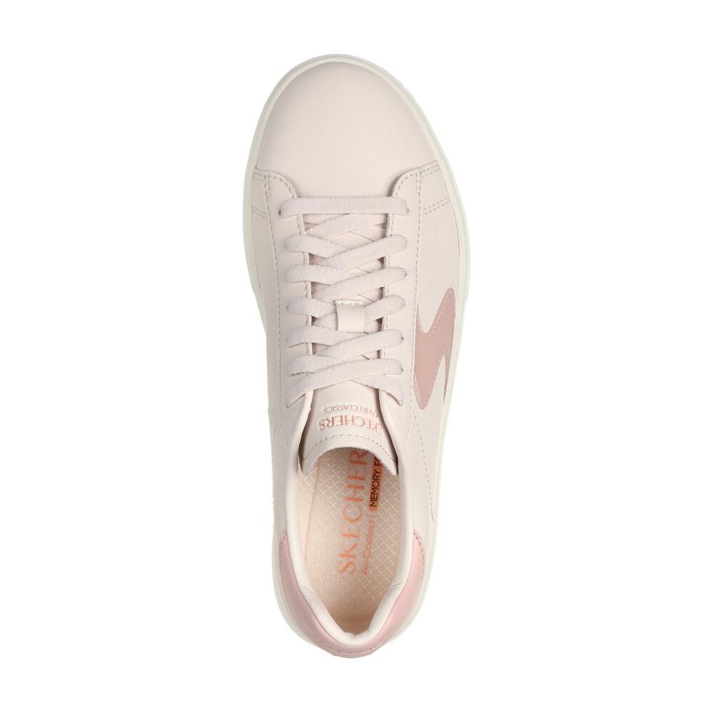 Zapatilla Urbana Mujer Skechers Eden Lx - Top Grade Rosado image number 4.0
