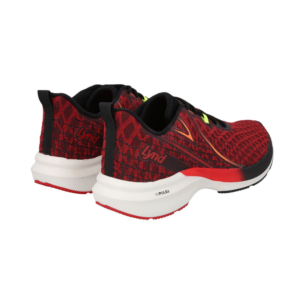 Zapatilla Hombre Grid Rojo Lynd image number 4.0