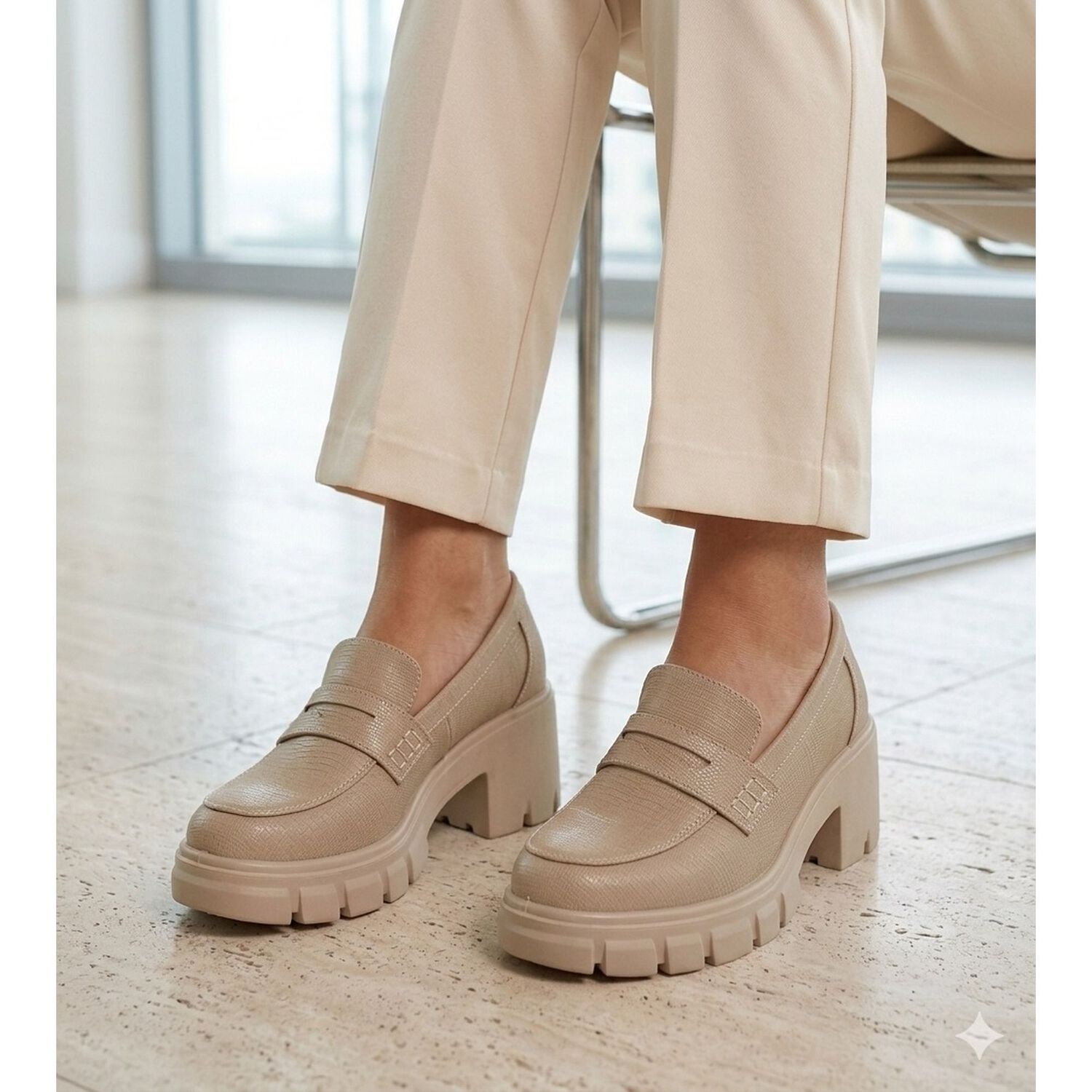 Mocasin Murcia Taupe Alquimia image number 4.0