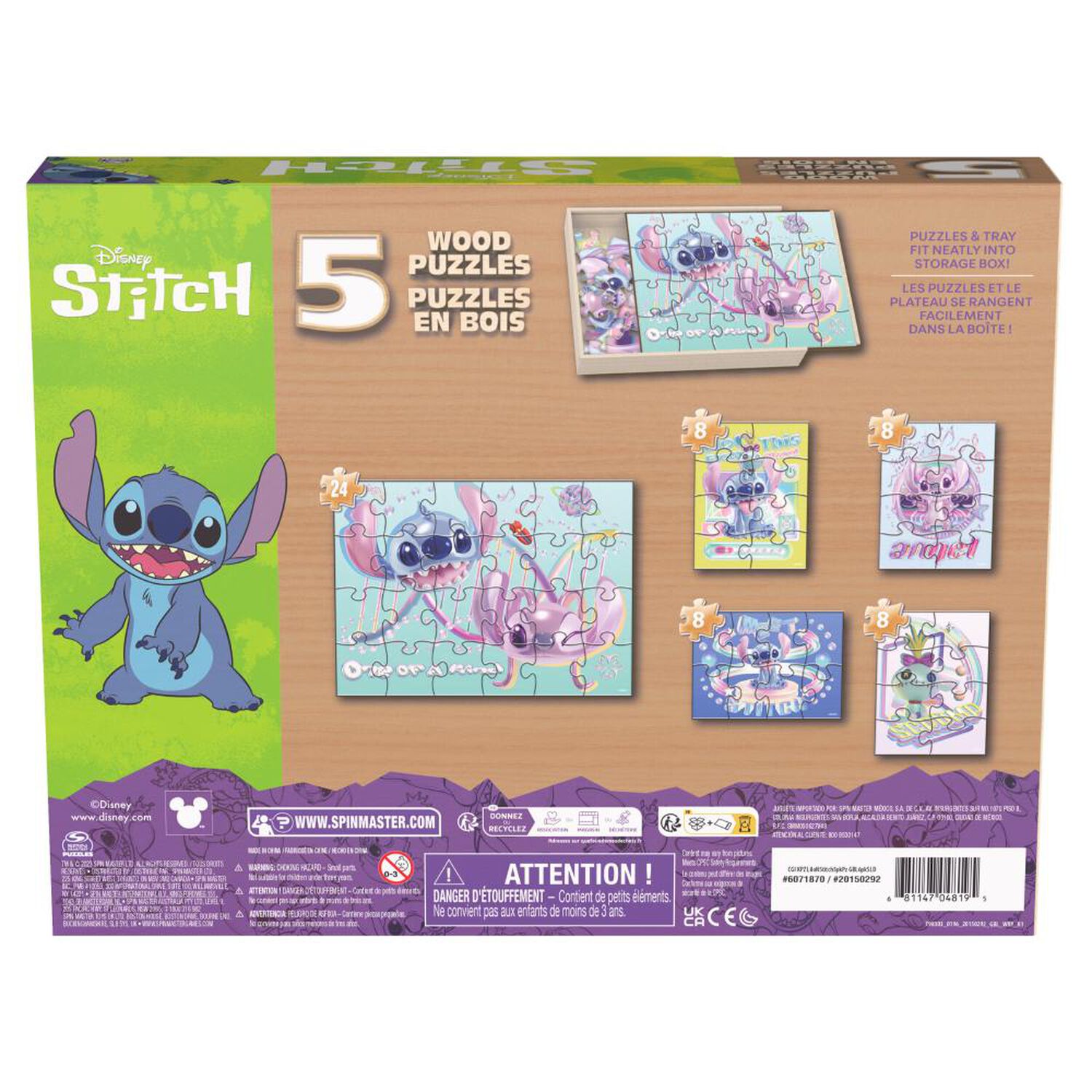 Rompecabezas Lilo Y Stitch 6071870 image number 4.0