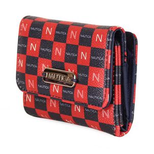 Billetera De Mujer Daria Roja Nautica