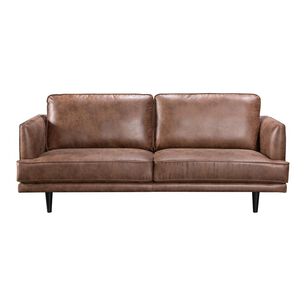 Sof&aacute; Azhome Venecia Caramelo Resorte Pocket / 3 Cuerpos