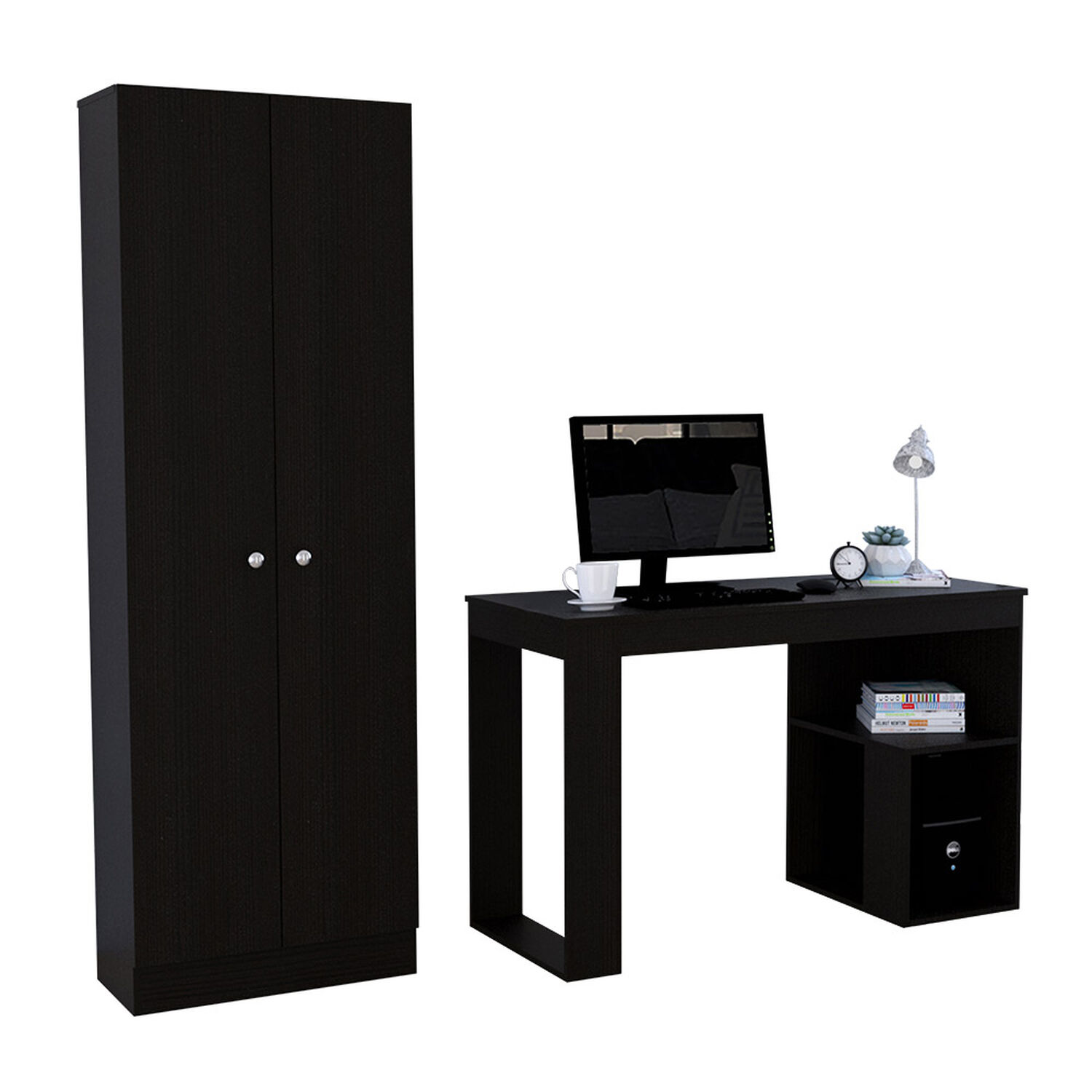 Combo Escritorio Casaideal Astana + Closet Casaideal Home / 2 Puertas image number 0.0