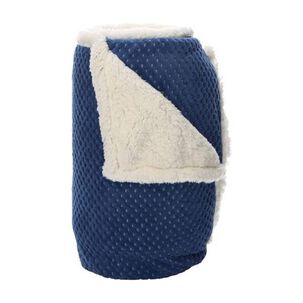 Frazada Andes Chiporro Panal Azul 2 Plaza