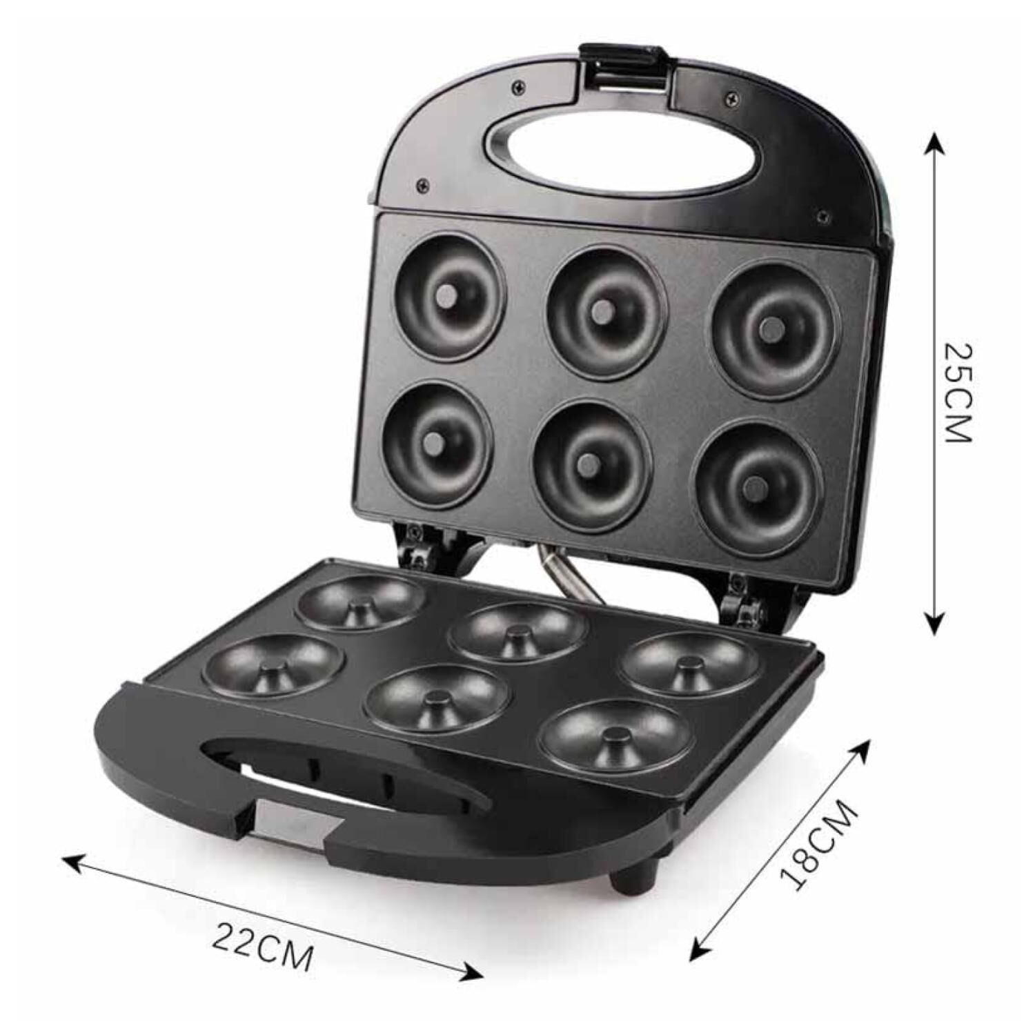 Maquina De Donas 6 Mini Donas 850w Antiadherente R256 image number 2.0
