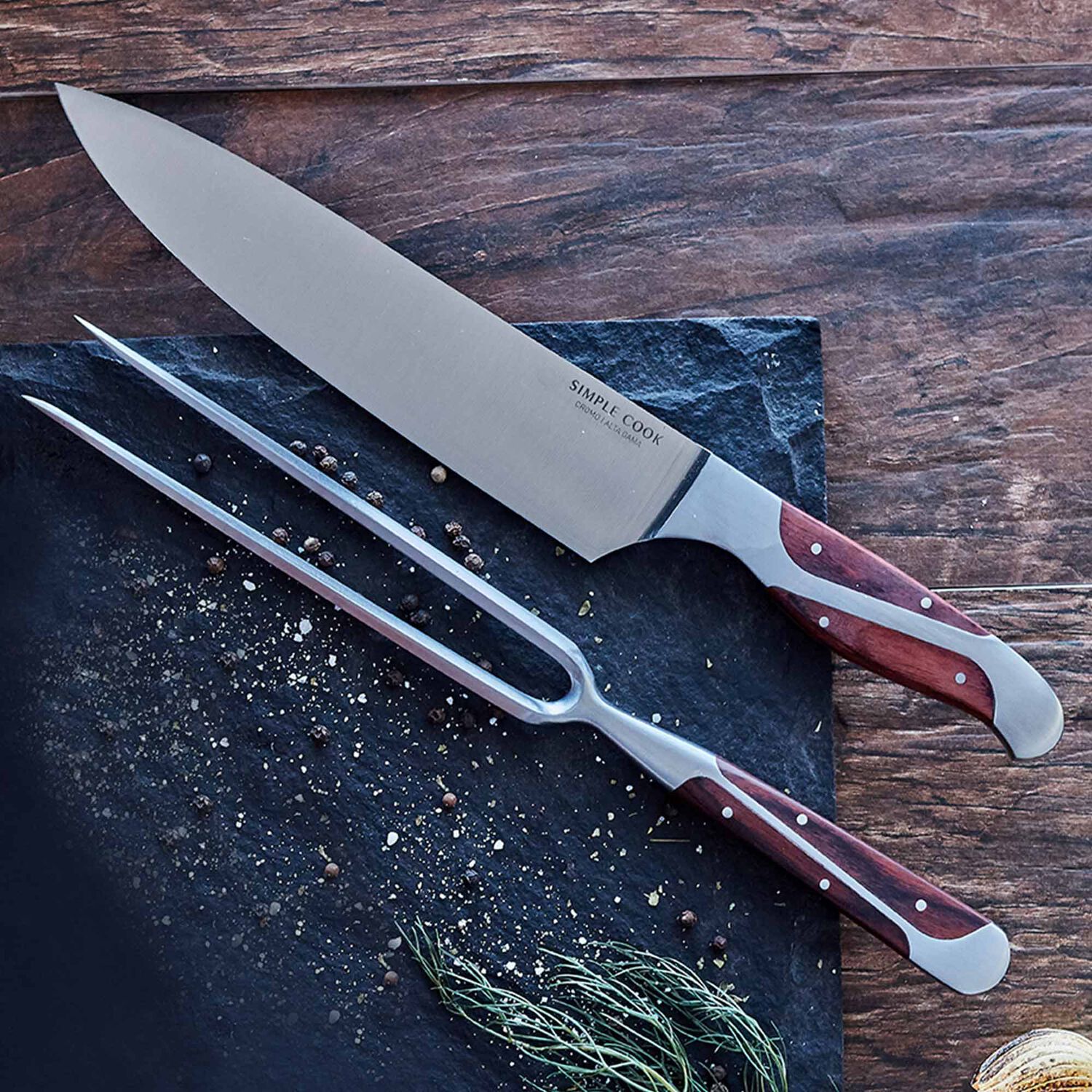 Set Cuchillos Simple Cook 2pzs Texas image number 2.0