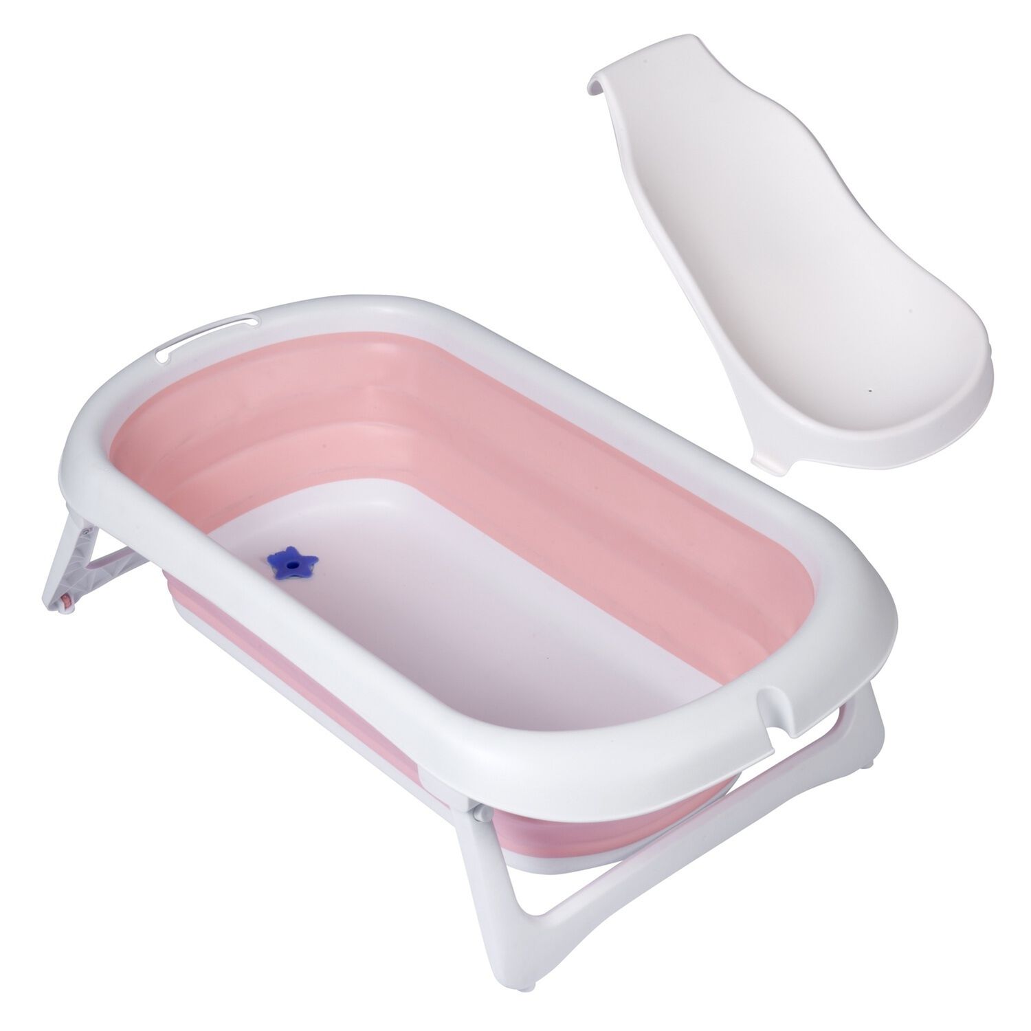 Ba&ntilde;era Plegable Splashy Pink + Soporte Ergon&oacute;mico image number 0.0