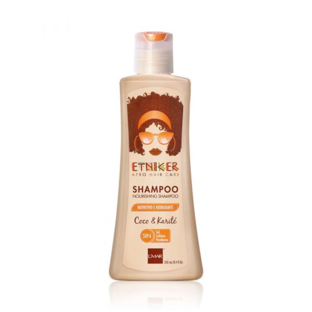 Shampoo Nutritivo E Hidratante Etniker Coco Y Karite 250 Ml image number 1.0