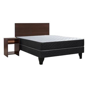 Cama Europea Celta C&aacute;diz / Full / Base Normal + Set de Maderas