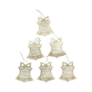 Adorno De Navidad Casaideal Dorado