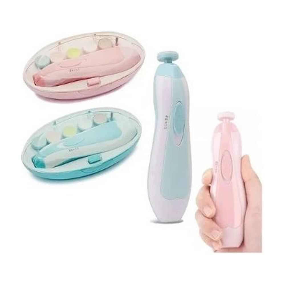 Torno Lima Para U&ntilde;as Cortador El&eacute;ctrico Para Bebes Con Luz image number 2.0