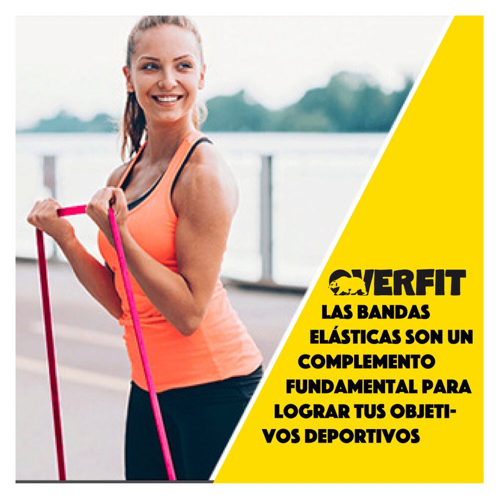 Power Bands Resistencia X3 Bandas Elásticas Latex Overfit image number 5.0