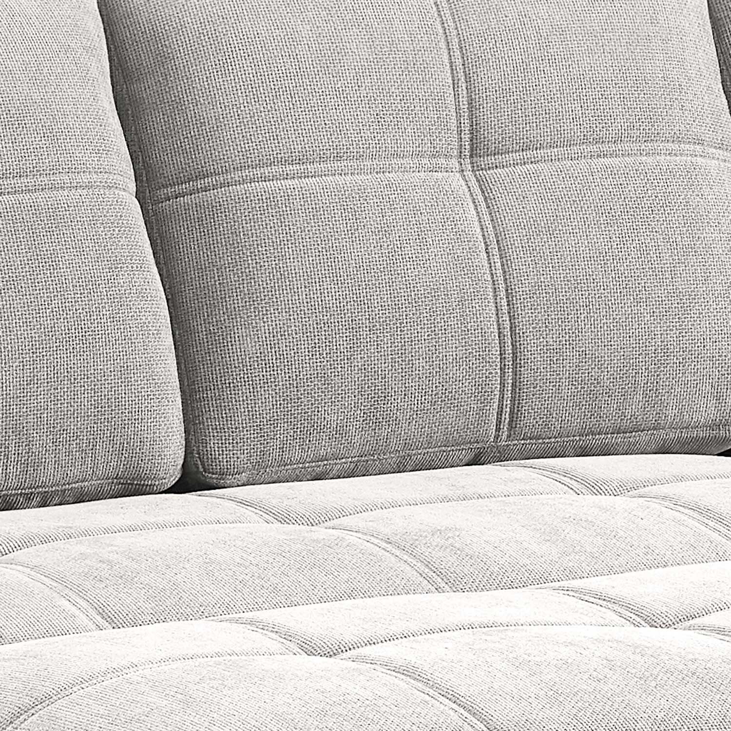 Sof&aacute; Seccional Cama 3 Cuerpos Beige 216x106x91cm Con Almacenaje image number 6.0