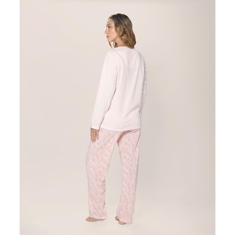 Pijama Micropolar Estampado Lady Genny image number 2.0