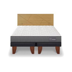 Cama Europea Cic Anatomic / King / Base Dividida + Respaldo