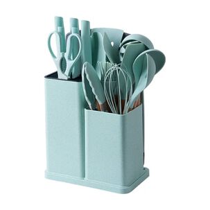 Juego Utensilios 19 Piezas Silicona Antiadherente De Cocina