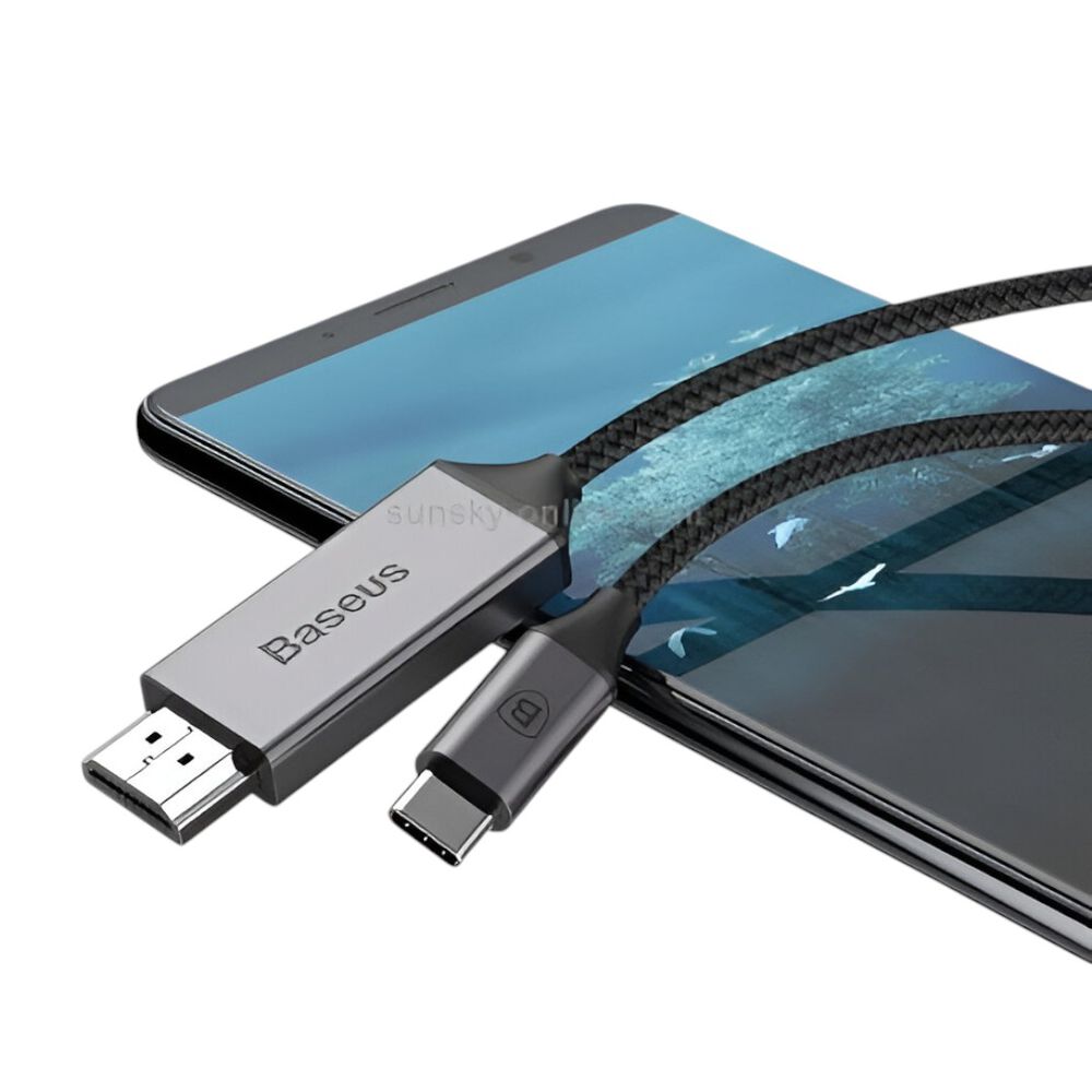 Cable Hdmi A Usb-c Baseus 1.8 Mt Premium 4k Catsy-0g image number 2.0