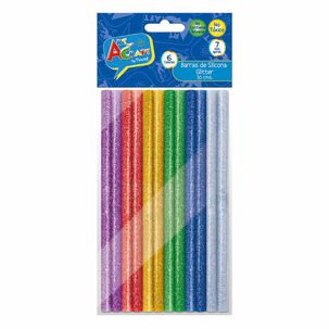 Adhesivo En Barra Silicona 12 Un Glitter Art & Craft