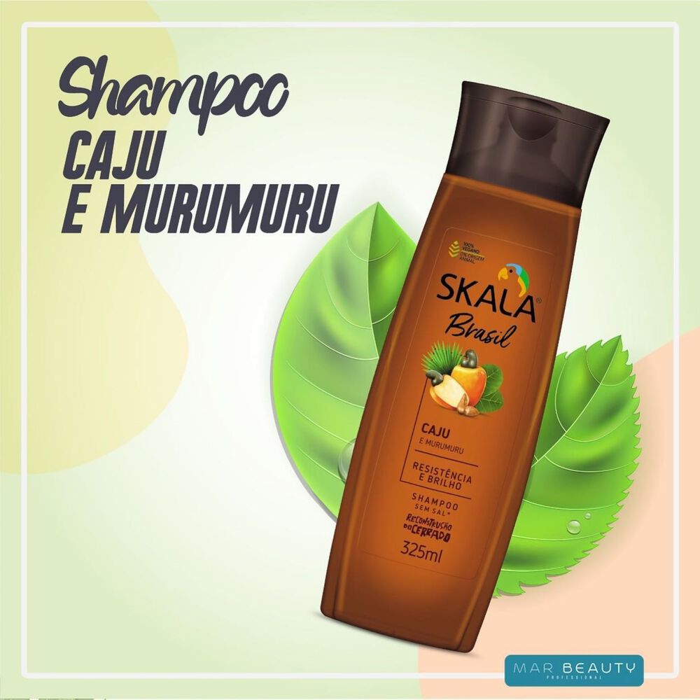 Shampoo Caju Y Murumuru Skala Brasil 325 Ml image number 2.0