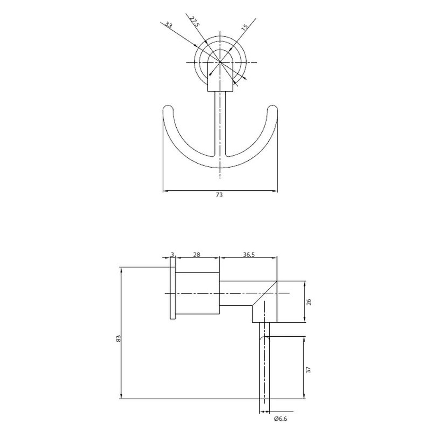Stretto Percha Doble Toalla Sl image number 3.0