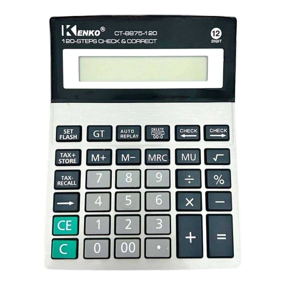 Calculadora Electrónica De Escritorio Kk-8875-12 image number 0.0