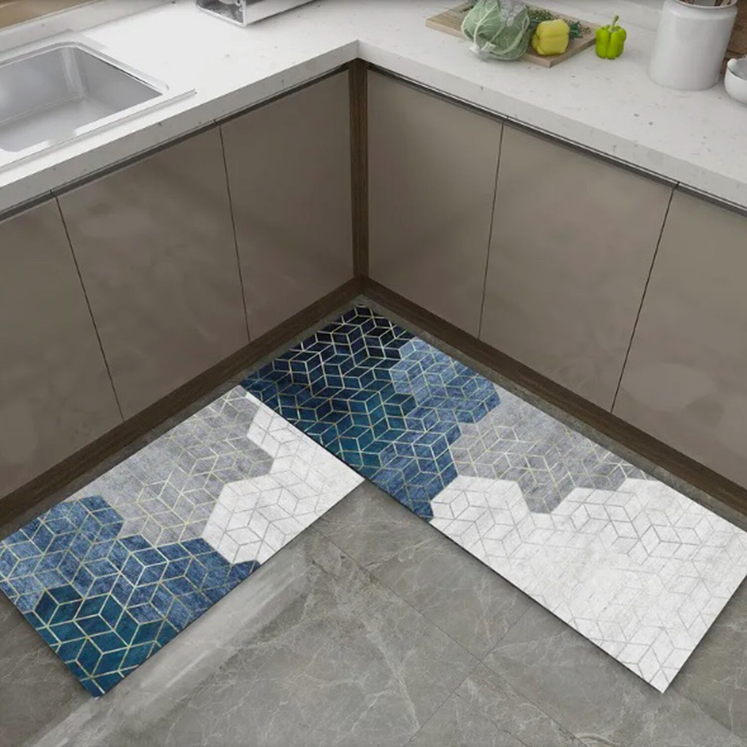2 Alfombras Cocina Piso image number 1.0