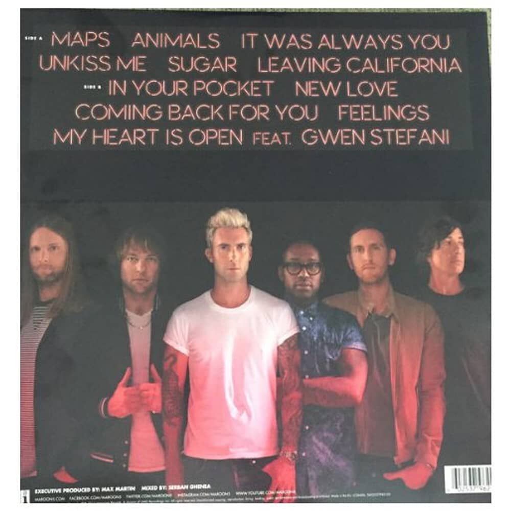 Maroon 5 - Maroon 5 (red Vinyl) | Vinilo Usado image number 1.0