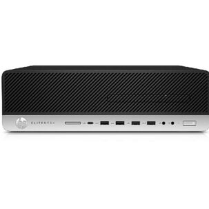 Kit Monitor + Pc Desktop Hp Elitedesk 800 G4 Sff (i5 8gb 256gb Ssd) + Teclado & Mouse Reacondicionado Grado A