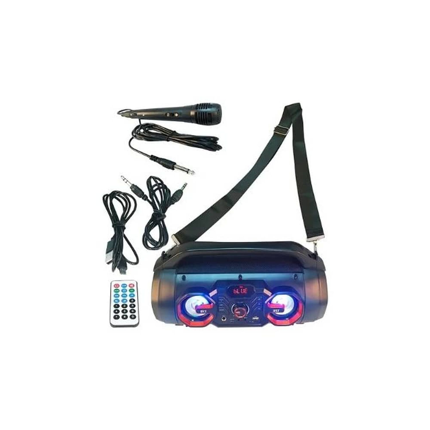 Parlante Bazooka Irt Bluetooth Subwofer 30w Radio Fm/ Usb/ Control Remoto S503 image number 5.0