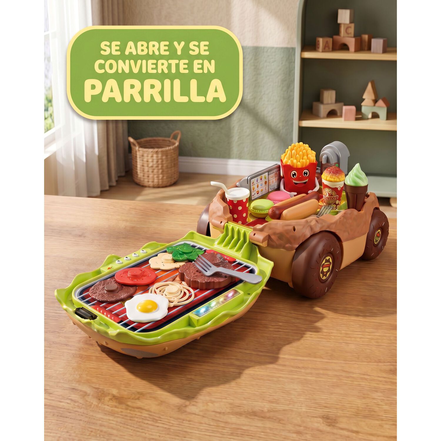Set De Cocina De Juguete 42 Accesorios Estilo Moderno image number 2.0