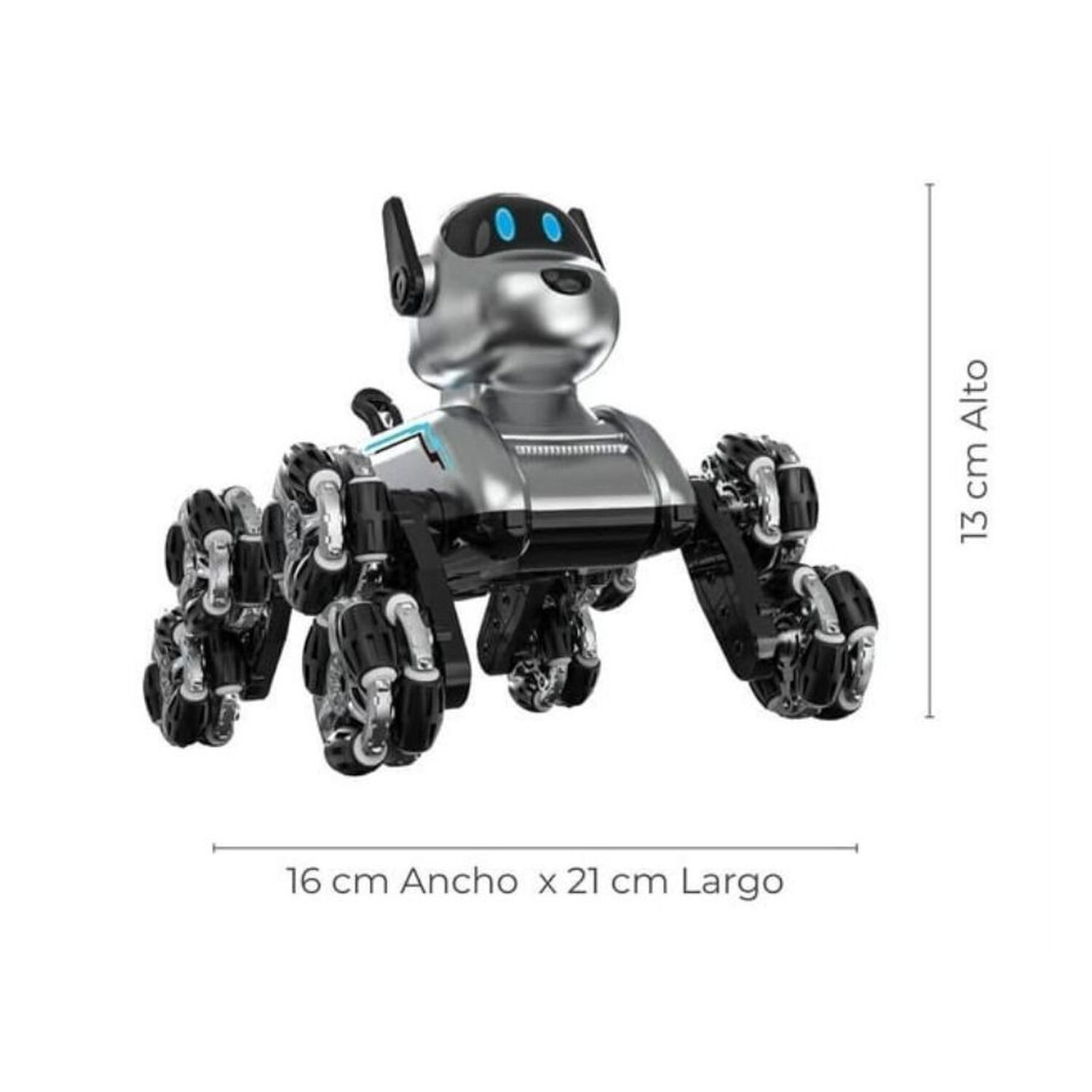 Perro Robot Inteligente Control Remoto Acrob&aacute;tico Luces image number 5.0