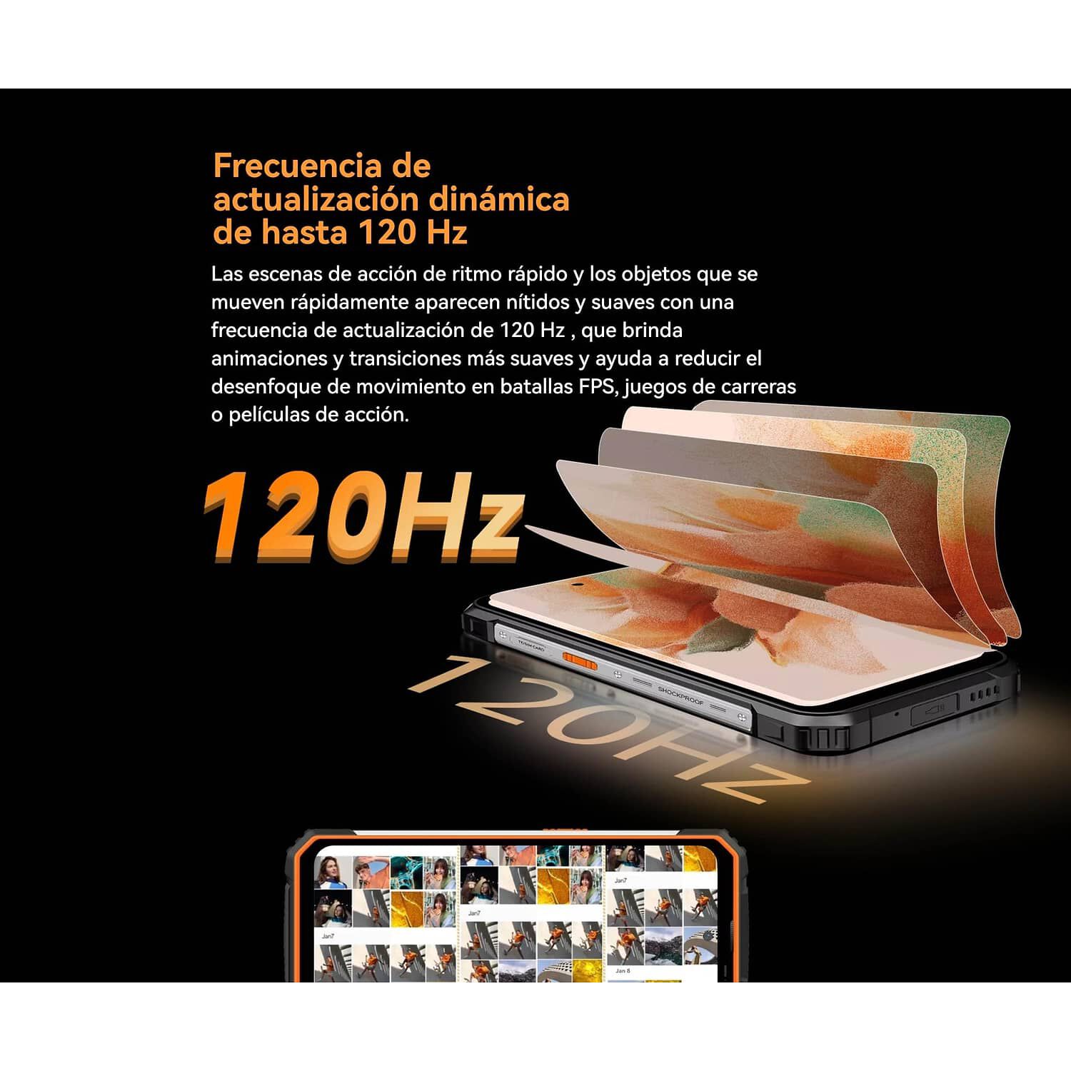 Blackview Bv8100 - Smartphone Rugged 50 Mp, Pantalla 2.4k, Bater&iacute;a 8800 Mah image number 5.0