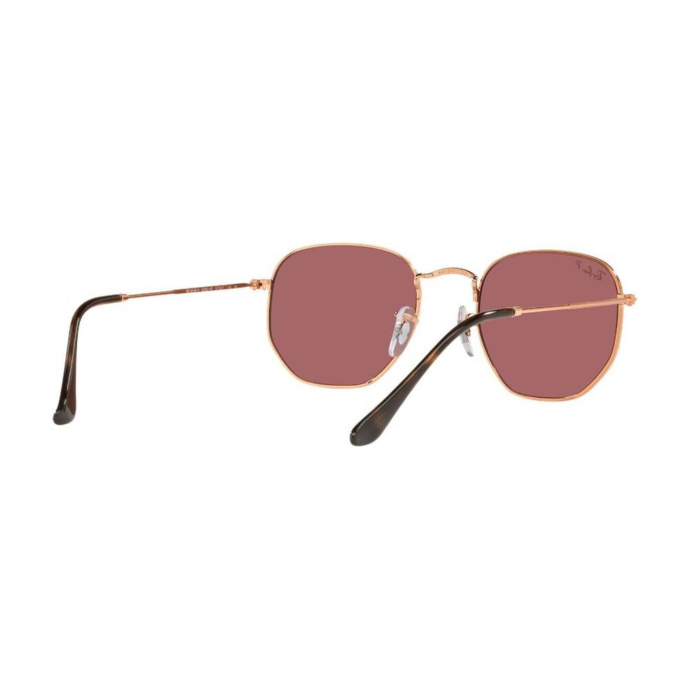 Lentes De Sol Hexagonal Rose Gold Polarizados Ray-ban image number 7.0