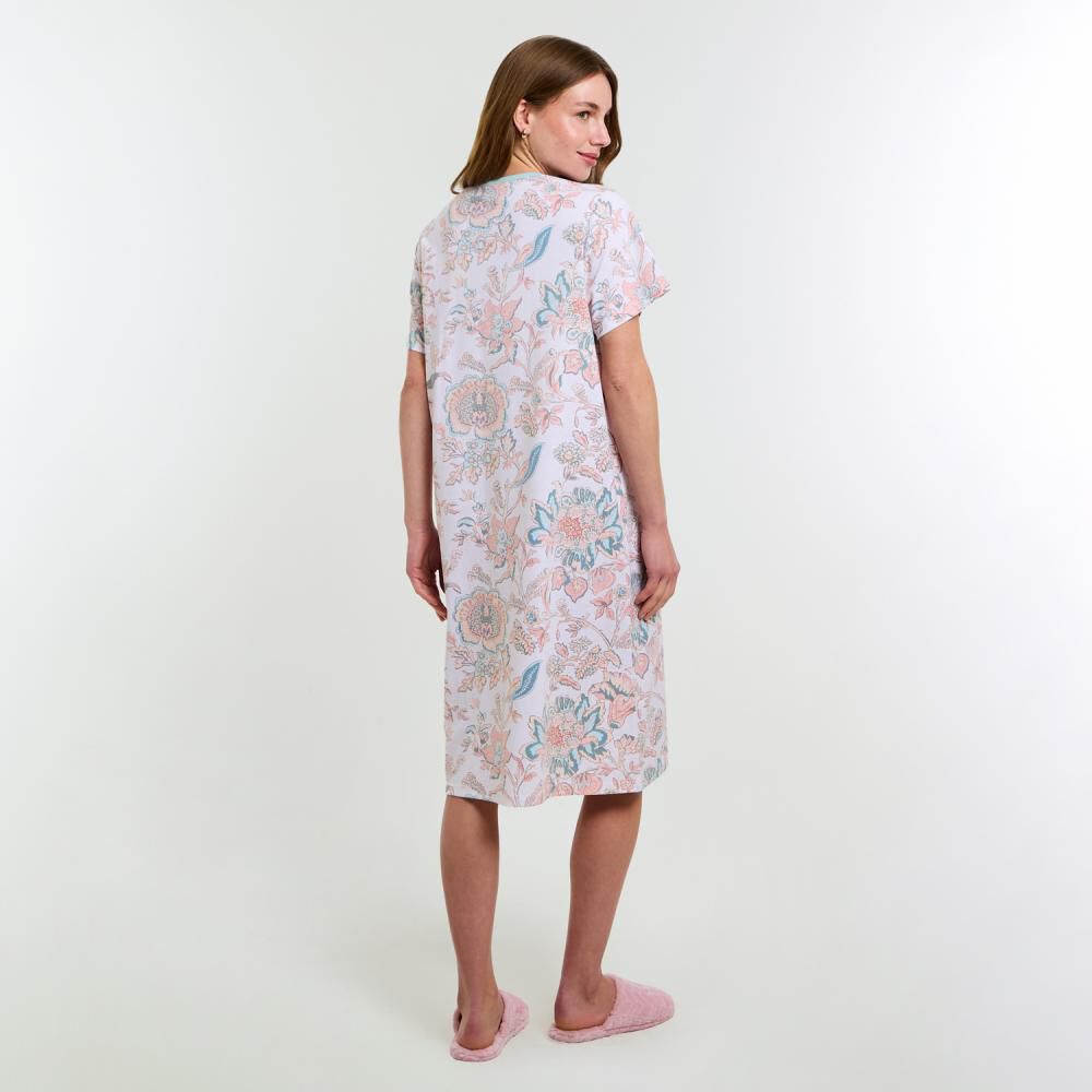 Camisola Estampada Manga Corta Mujer Lesage image number 3.0