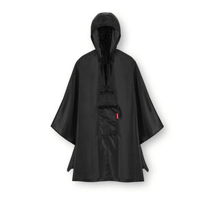 Poncho Plegable - Black