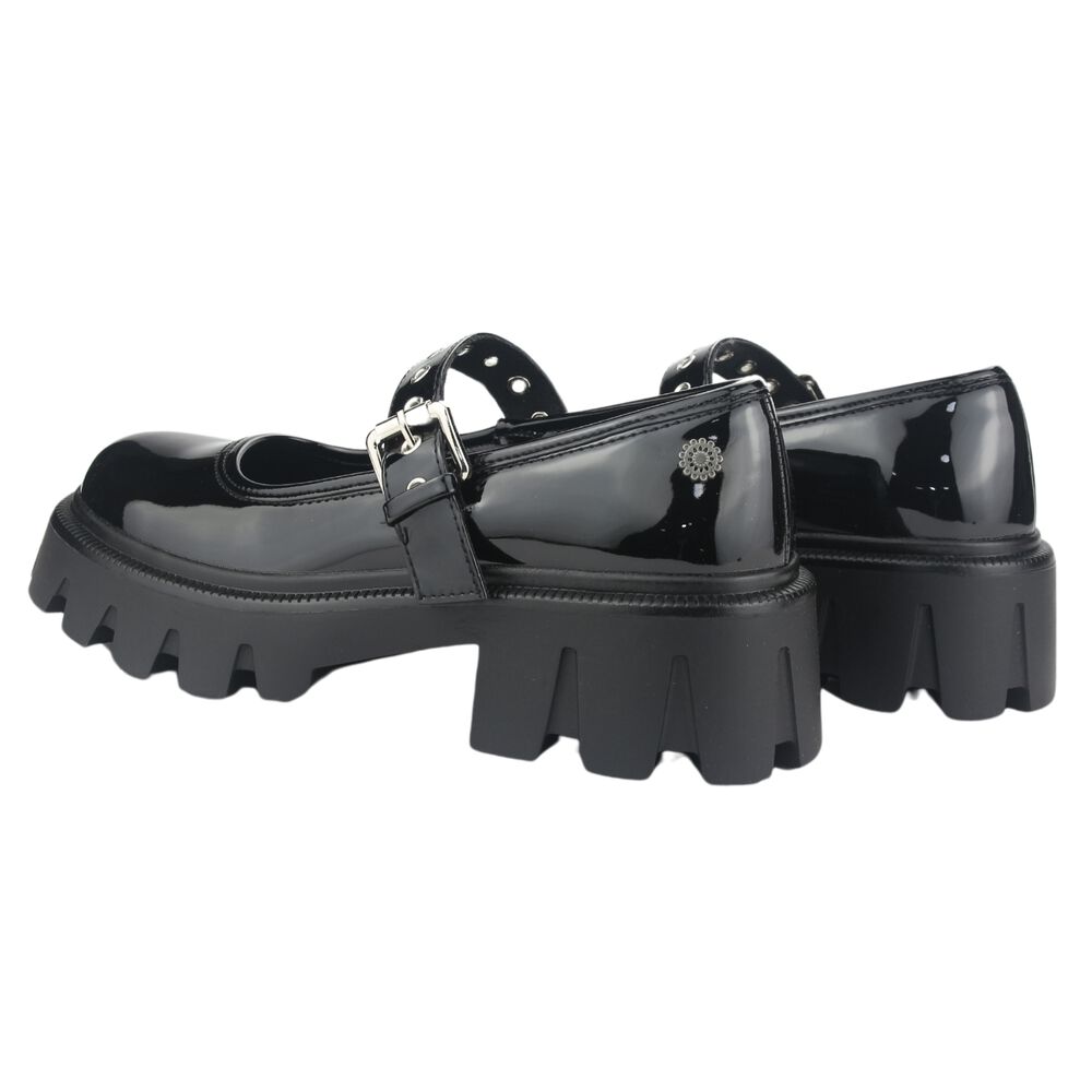 Zapato Chalada Mujer Joing-1 Negro Plataforma image number 4.0