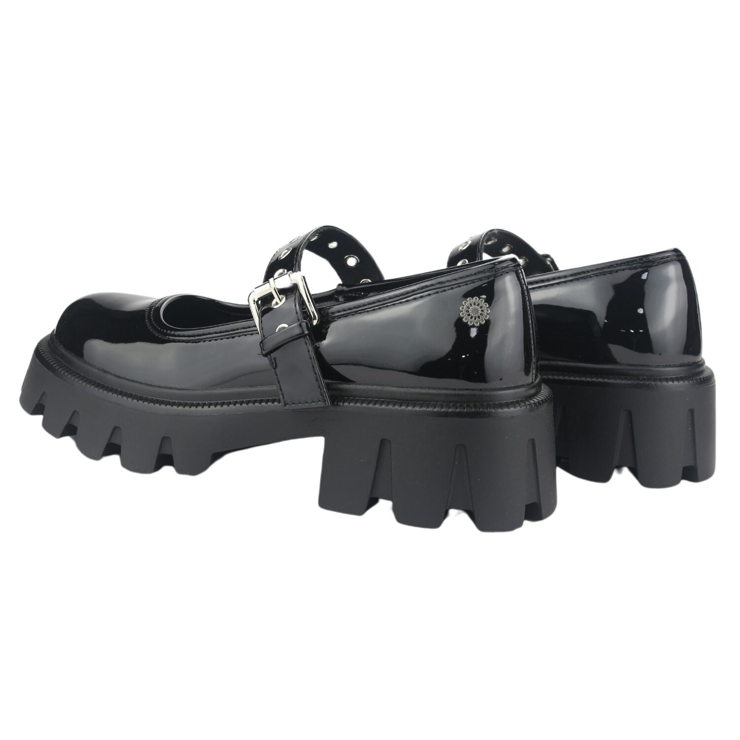 Zapato Chalada Mujer Joing-1 Negro Plataforma image number 4.0