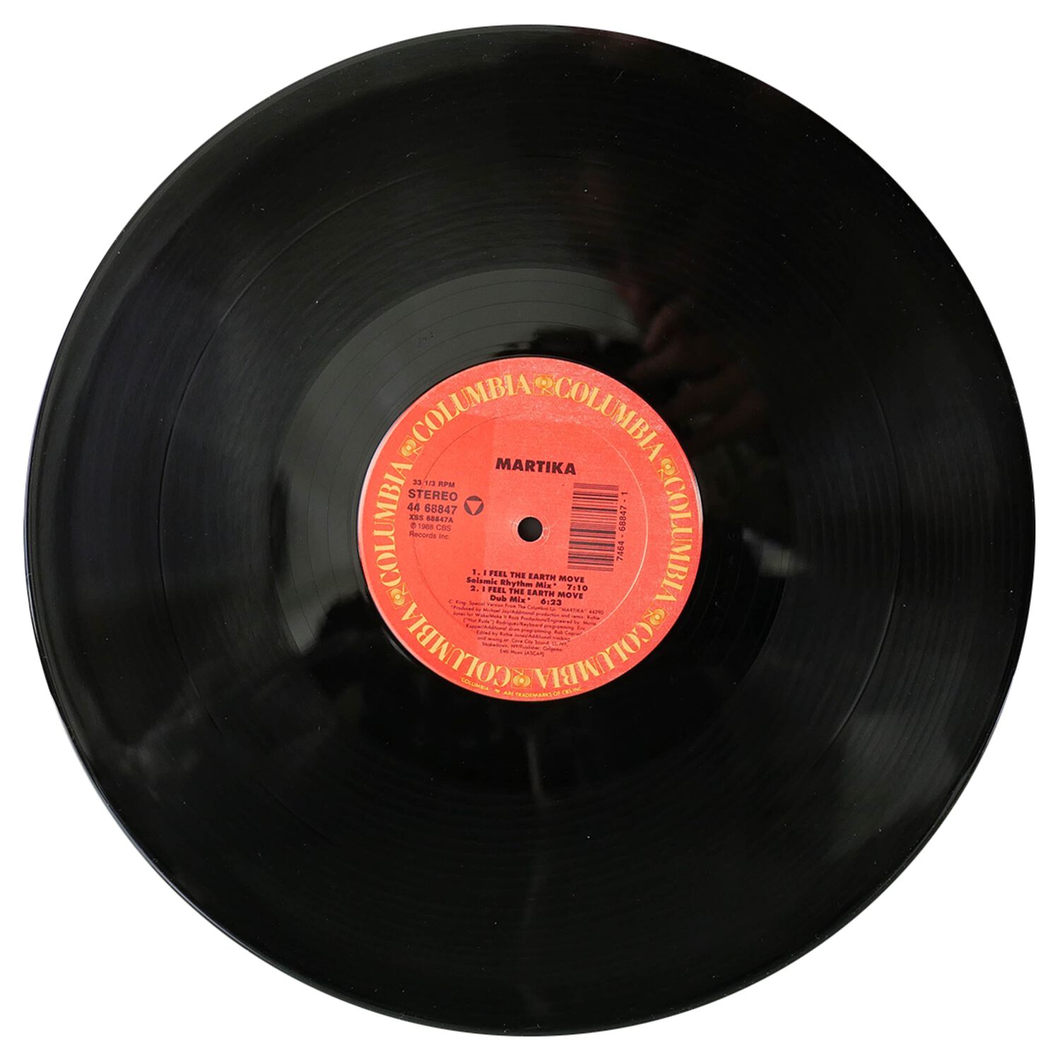 Martika - I Feel The Earth Move | 12" Maxi Single Usado image number 2.0