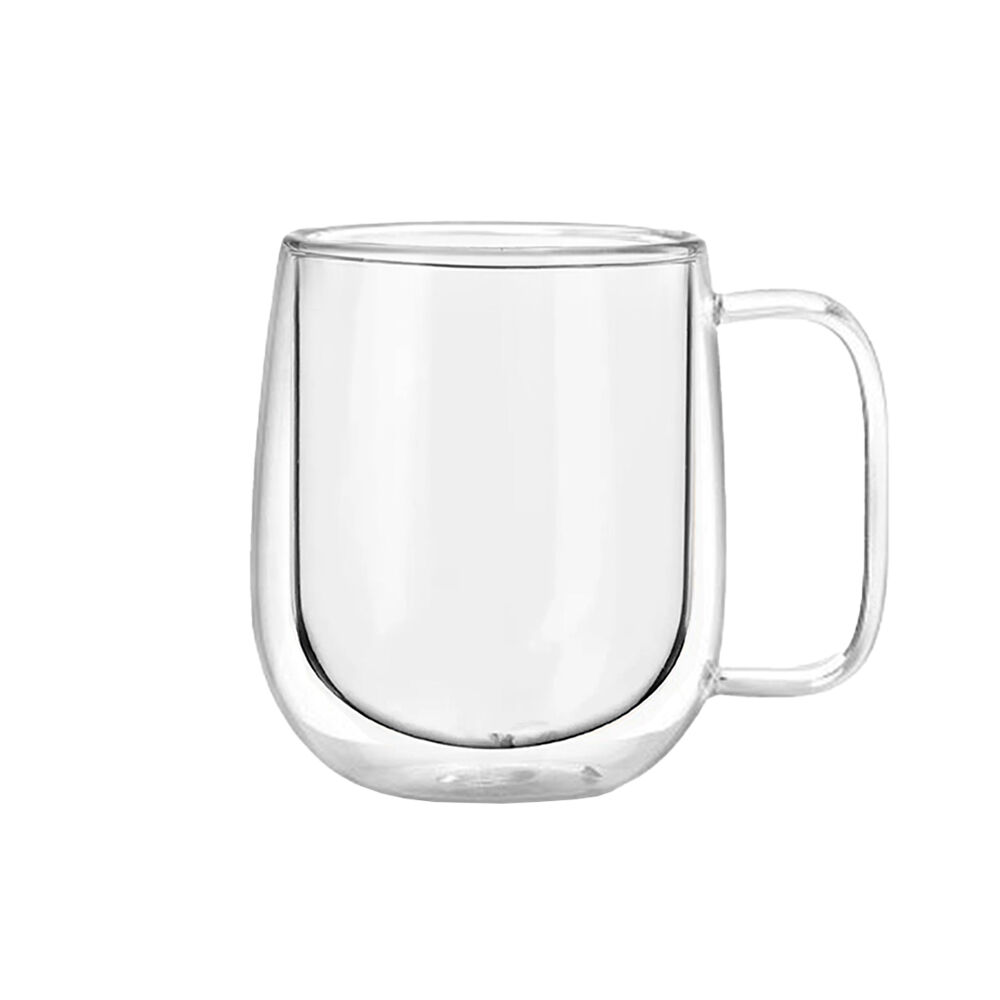 Taza Mug De Vidrio Doble Pared 300 Ml Simplit image number 0.0
