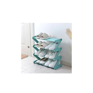 Organizador De Zapatos Dise&ntilde;o Z Multiuso 4 Niveles Zapatero
