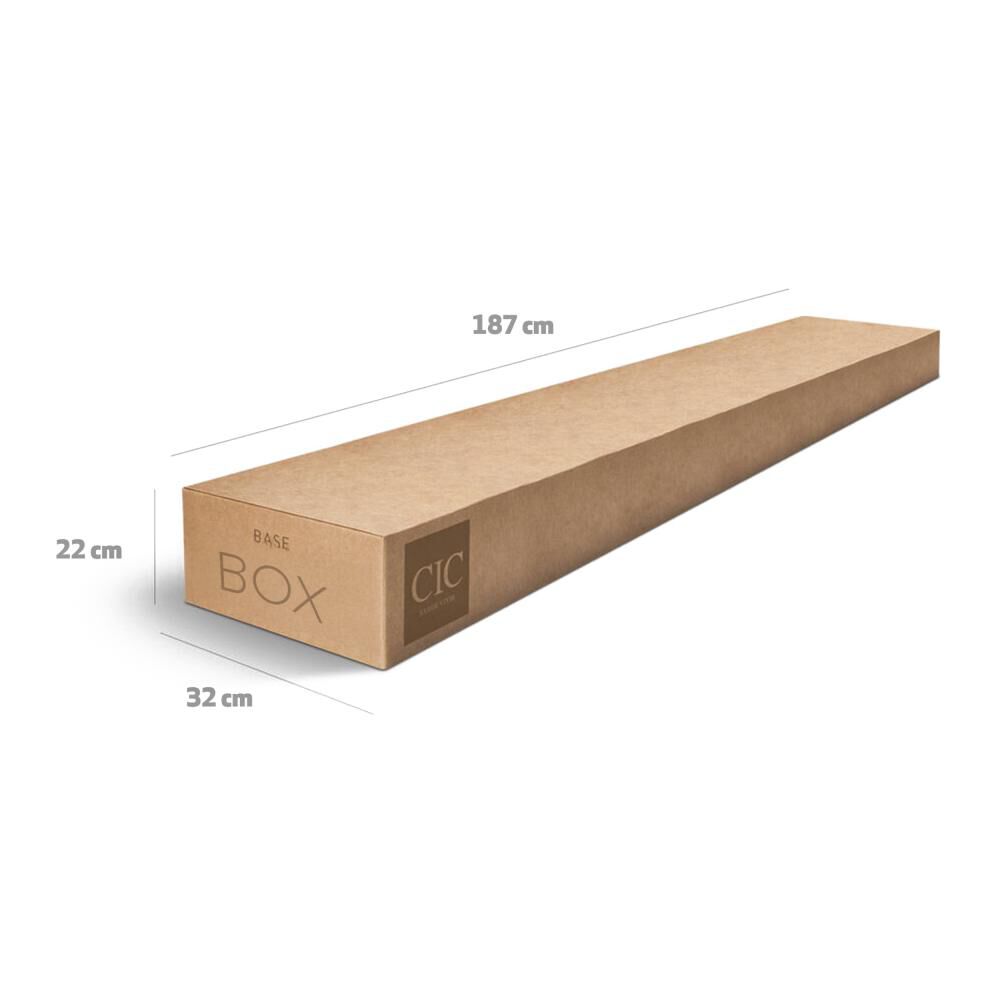 Cama Europea Cic Ce Box Hybrid Infinity / 2 Plazas / Base Normal image number 2.0