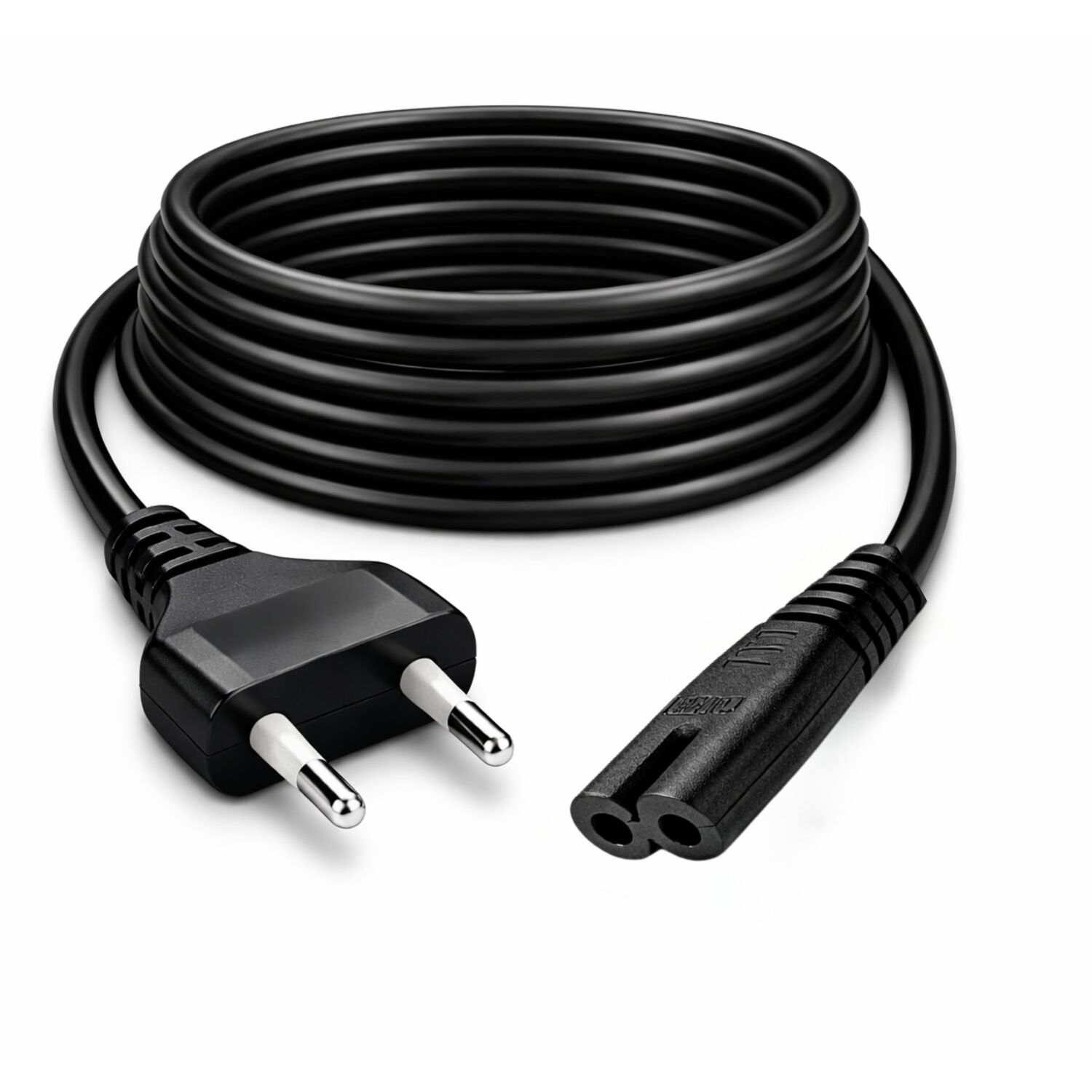 Cable De Poder Tipo 8 Profesional 1.8mt Universal 220v image number 3.0