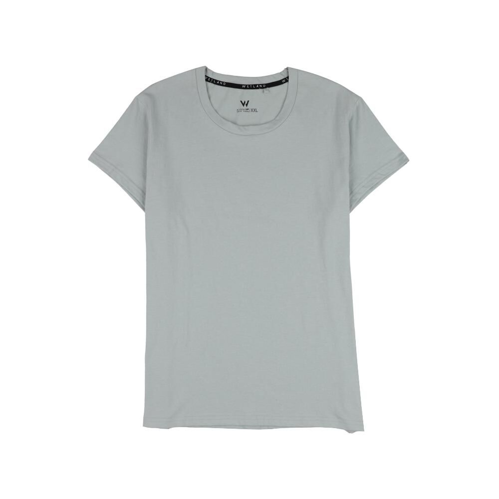 Polera Deportiva Manga Corta Cuello Redondo Mujer Wetland image number 0.0