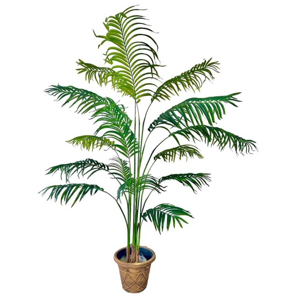 Planta Artificial Palmera Premium 180 Cm. / 15 Hojas image number 0.0