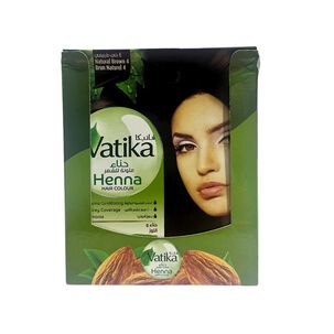 Vatika Henna Natural Brown 20 Sachets