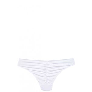 Calz&oacute;n Efecto Realce Microfibra Blanco 2rios